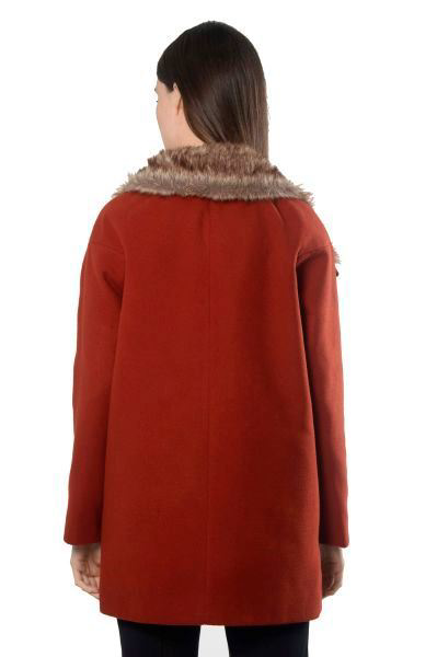 Picture of WOOL COAT W/ REMOVABLE FUR