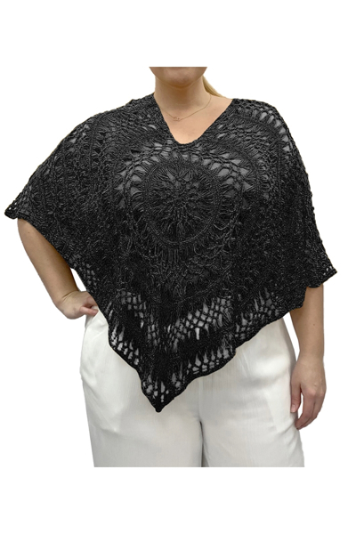 Picture of CROCHET PONCHO SWEATER