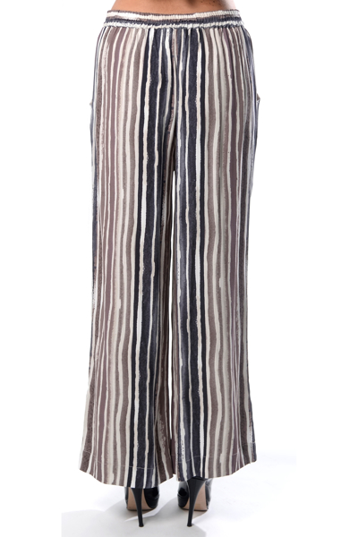Picture of PRINTED WATERCOLOR STRIPE PANTS