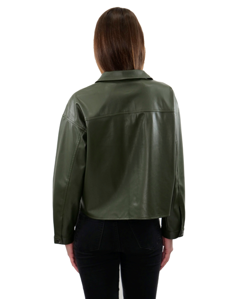 Picture of BUTTER PU SHIRT JACKET