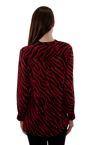 Picture of ANIMAL PRINT WOVEN TOP
