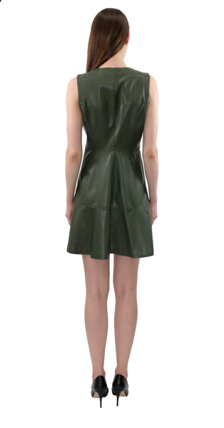 Picture of BUTTER PU ZIP UP DRESS