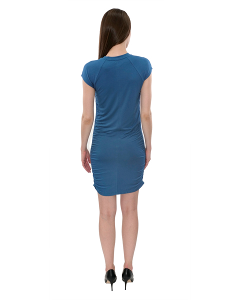 Picture of SIDE RUCHED KNIT DRESS