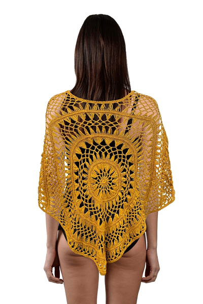 Picture of CROCHET PONCHO SWEATER