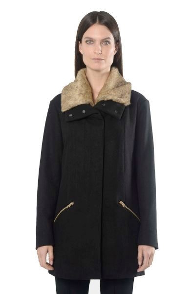 Picture of WOOL COAT W/ REMOVABLE FUR